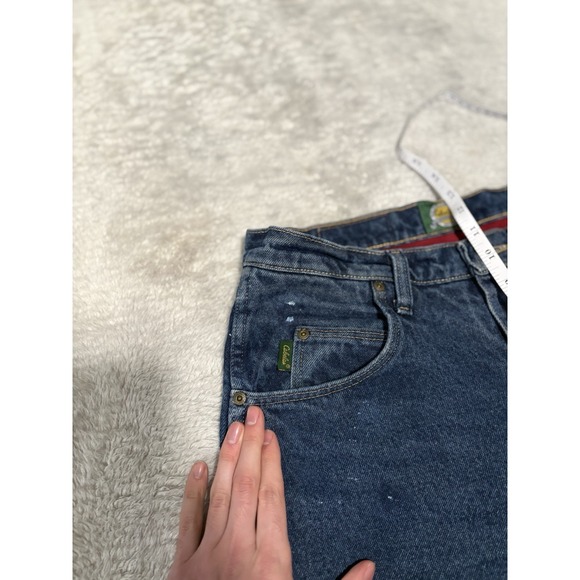Cabelas Mens Blue Denim Straight Lined Jeans Size 30x30 Pants - Picture 7 of 9